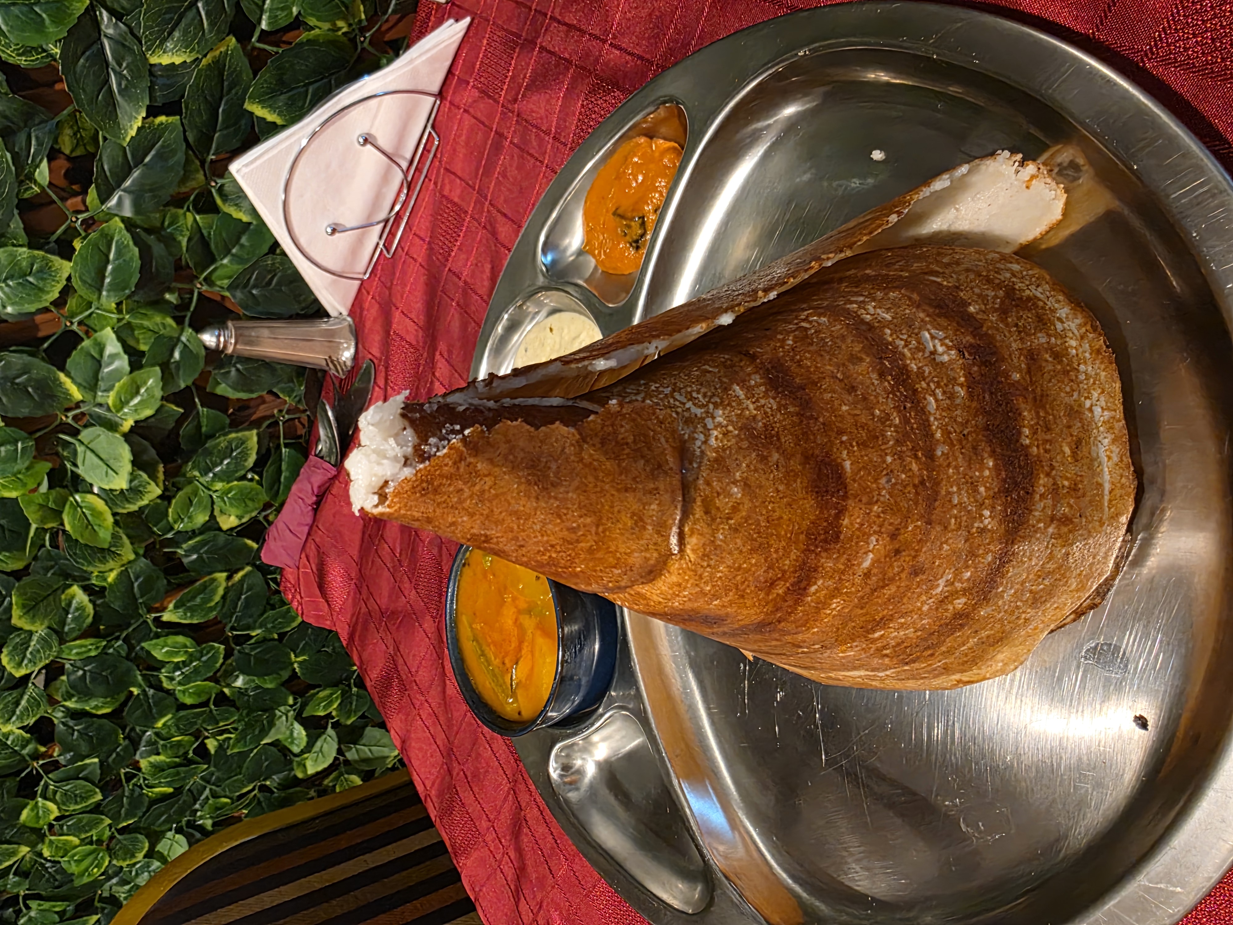 Naadan curry prepared fresh at KRS Indian Kilkenny